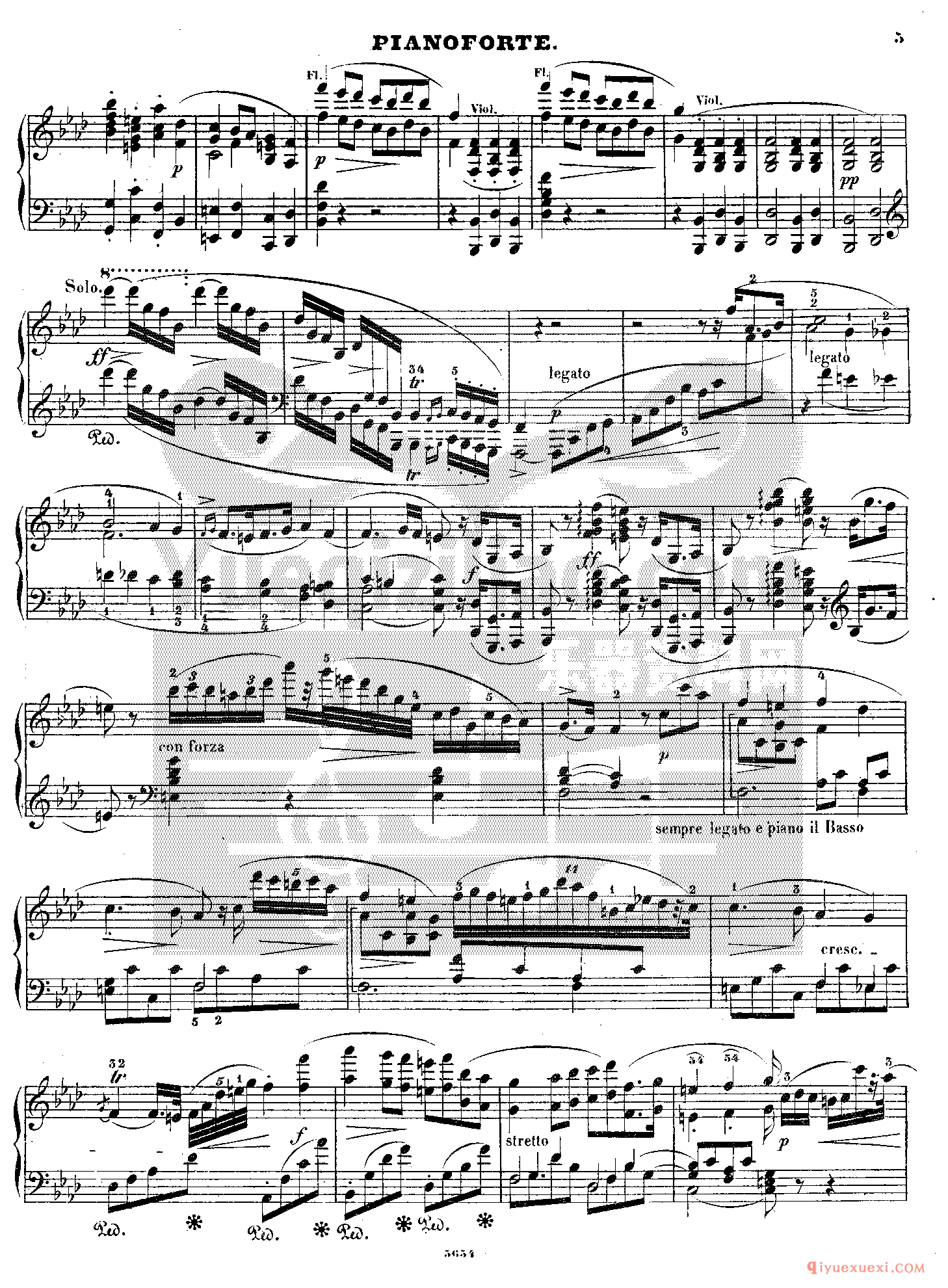 PDF交响乐谱 | 肖邦第二钢琴协奏曲.钢琴协奏曲总谱PDF版