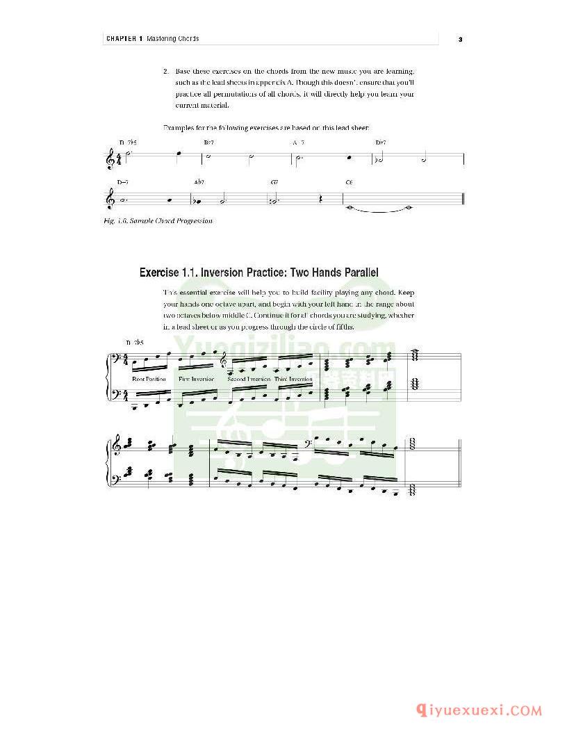 PDF钢琴教材下载 | 伯克利爵士钢琴(Berklee Jazz Piano)原版电子书
