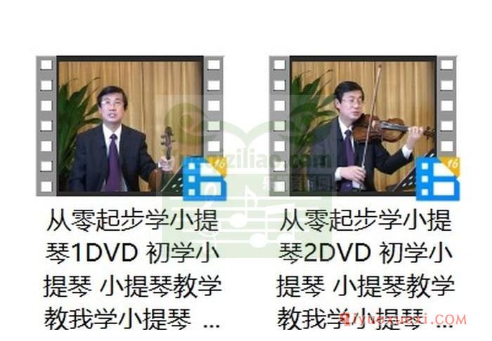 李本华讲解《从零起步学小提琴 2DVD》MP4高清版