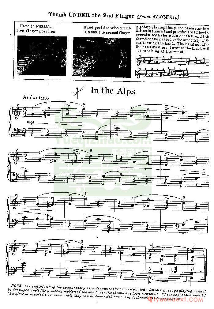 PDF钢琴教材 | 汤普森约翰现代钢琴课程二级(Modern course for piano 2th grade)原版电子书