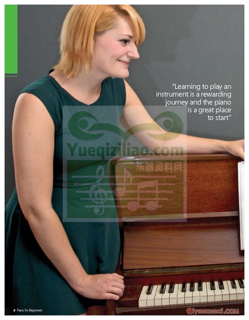 PDF钢琴教材 | 初学者钢琴教材第6版(Piano for Beginners 6th ED)原版电子书