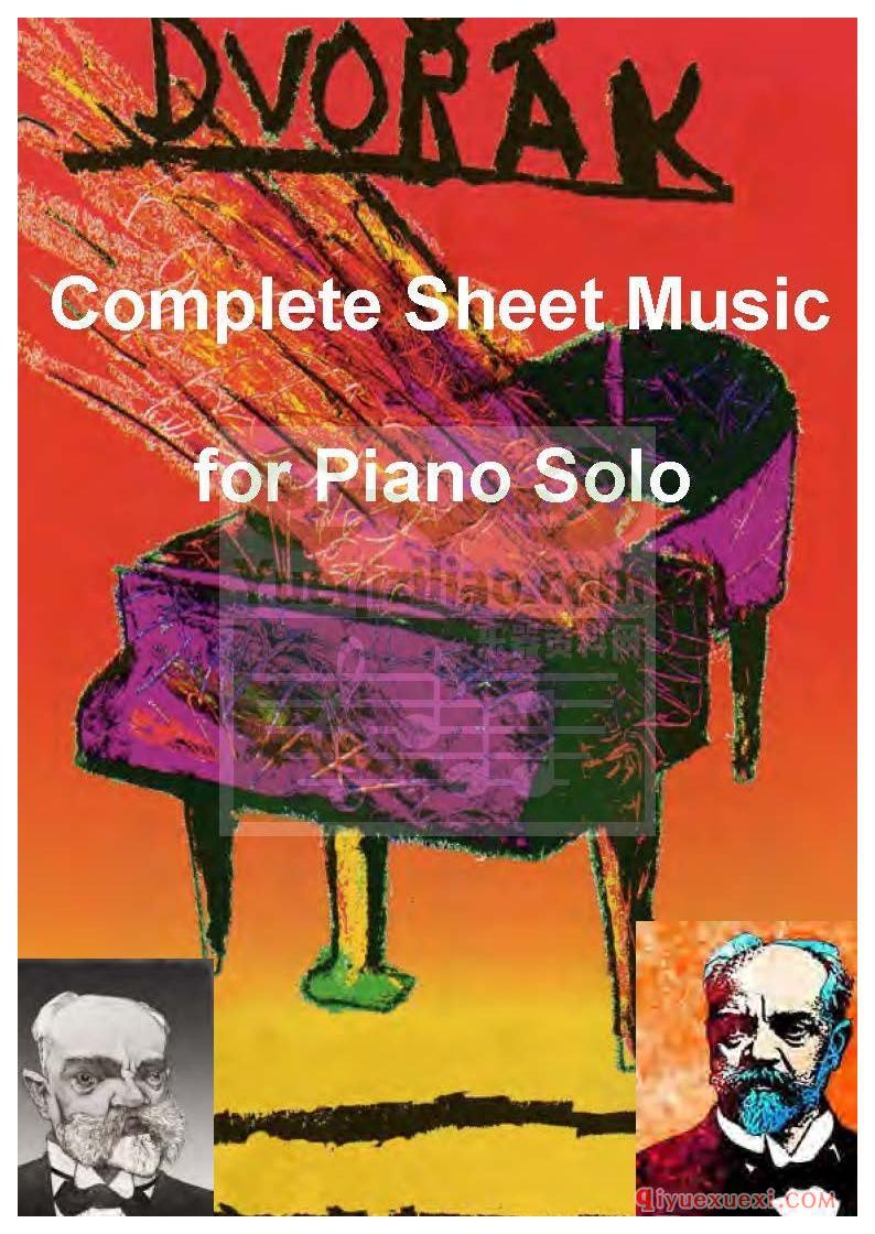 PDF钢琴谱下载 | 钢琴独奏乐曲谱集(The Complete Sheet Music for Piano Solo)原版电子书