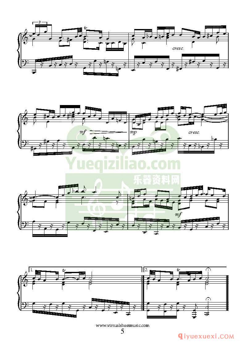 PDF钢琴谱下载 | 钢琴独奏婚礼系列乐曲谱集(Wedding Collection for piano solo)原版电子书