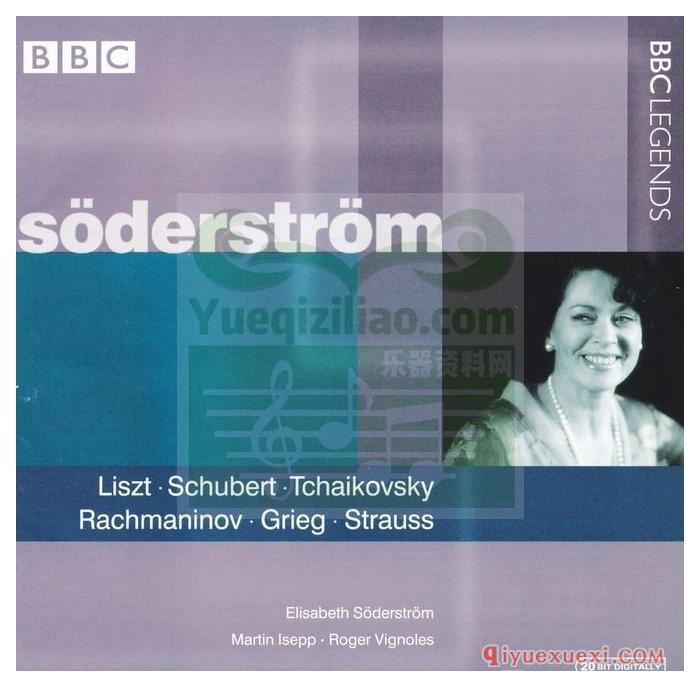 李斯特、舒伯特、柴可夫斯基、拉赫玛尼诺夫、格里格、施特劳斯CD专辑APE音乐下载