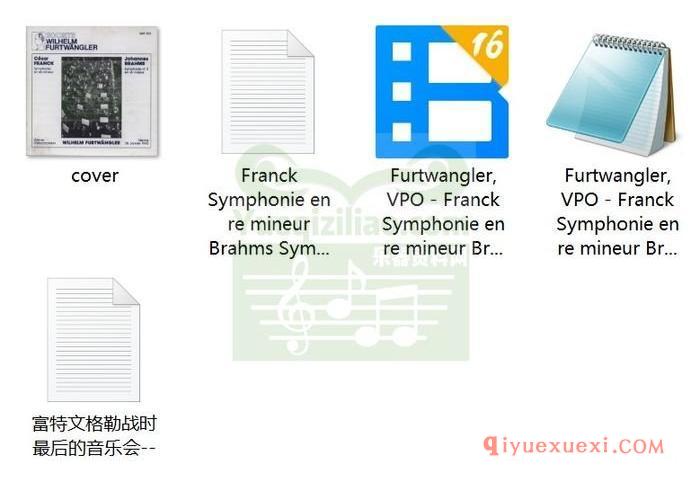 二战时交响音乐会录音《富特文格勒战时最后的音乐会》法国协会盘WAV专辑下载