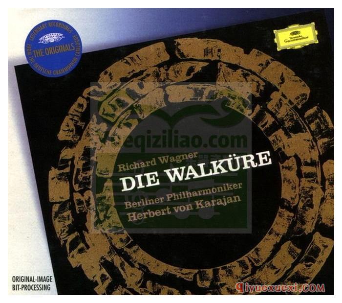 瓦格纳：歌剧“女武神”(柏林爱乐乐团, 指挥_卡拉扬) (4CD)古典乐唱片下载