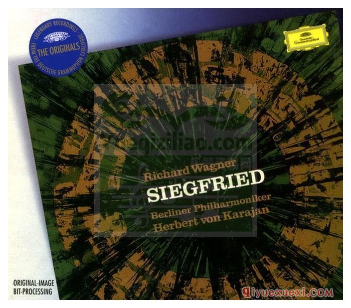 瓦格纳：歌剧“齐格弗里德”(柏林爱乐乐团, 指挥_卡拉扬) (4CD)古典乐唱片下载