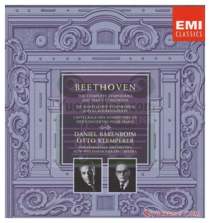 克伦佩勒指挥贝交全集 | Beethoven Complete Symphonies Klemperer EMI 6CD