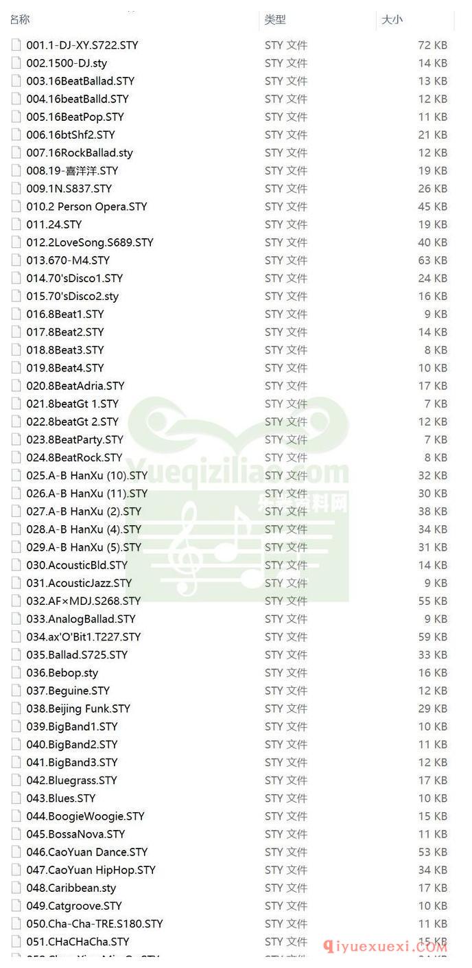 电子琴节奏下载 | 370种常用电子琴节奏合集