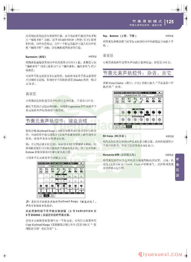 KORG PA500专业编曲链盘使用说明书中文版在线查阅