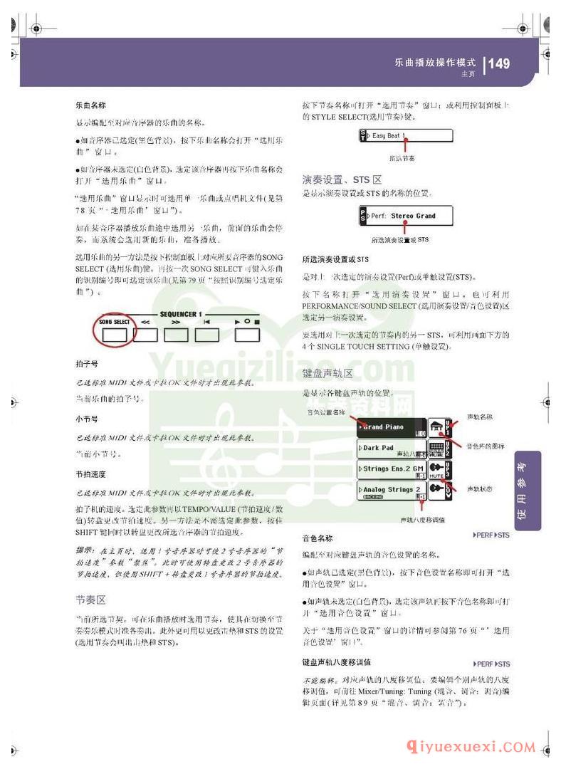 KORG PA500专业编曲链盘使用说明书中文版在线查阅