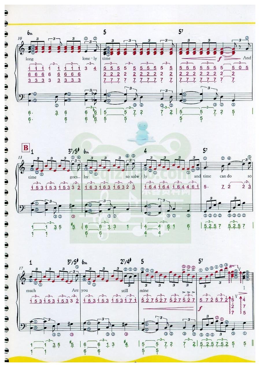 Unchained Melody | 林文信教电子琴乐曲谱