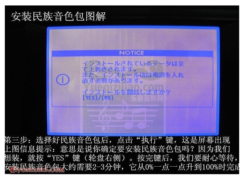 电子琴安装民族音色包图解